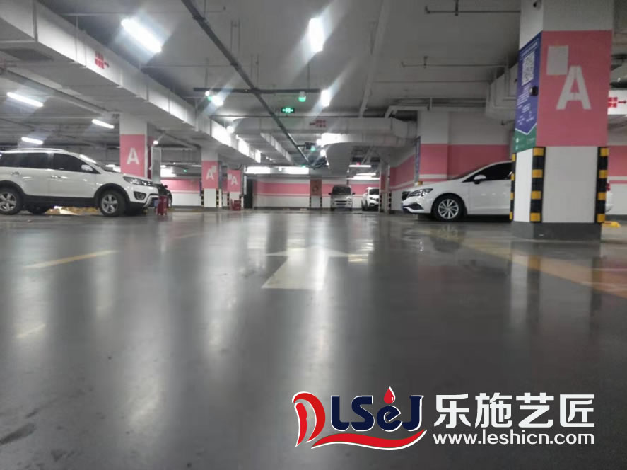 汝州望崇广场地下车库磨石