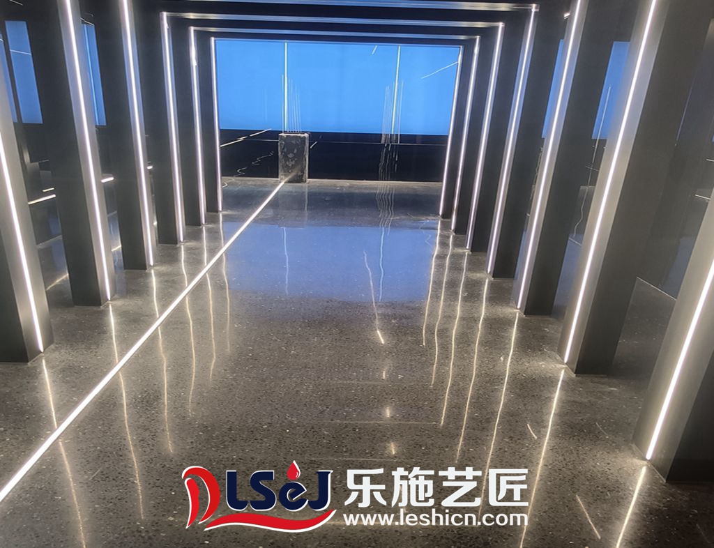 北京怀柔金隅博物馆磨石地坪